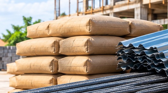Bags of cement