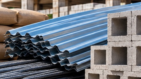 Metal roofing sheets